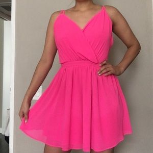 Hot pink Dress
